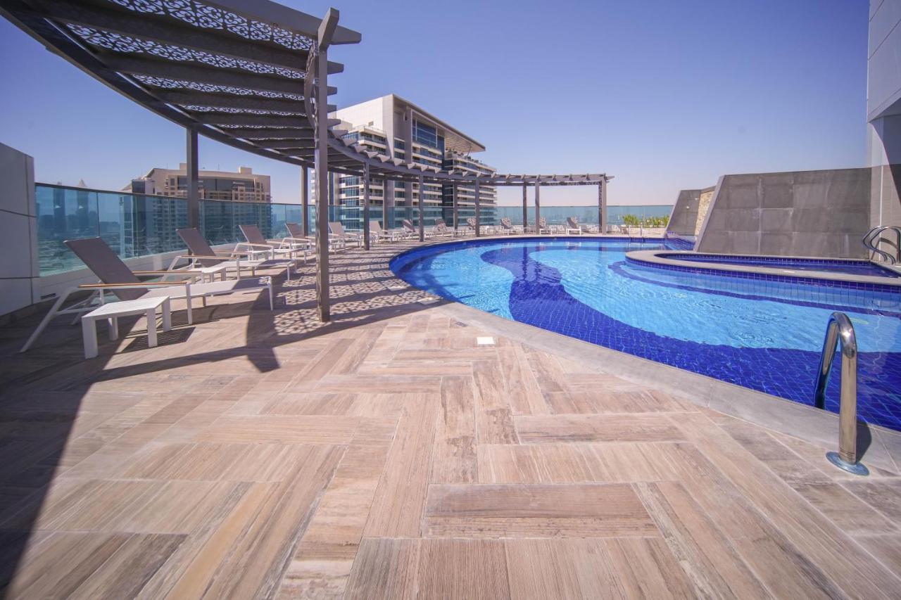 Elegant 2Br View With Rooftop Pool The Bay Dubaï Extérieur photo