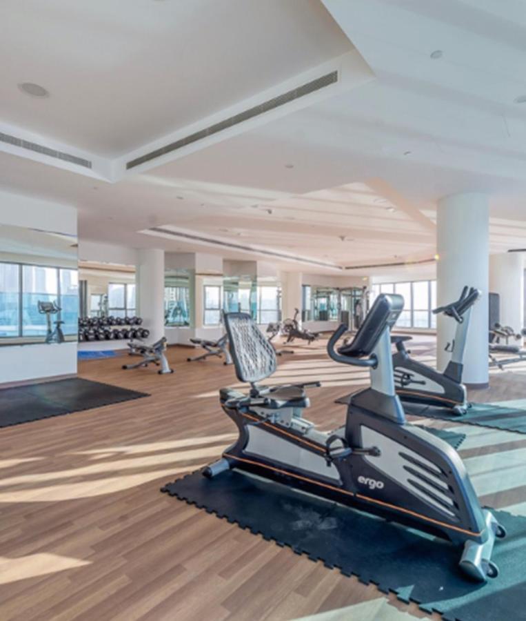 Elegant 2Br View With Rooftop Pool The Bay Dubaï Extérieur photo